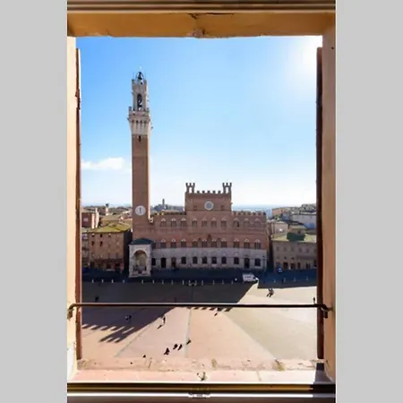 Casa Su Piazza Del Campo Appartement Sienne